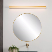 Lucide Alexa - wandlamp langwerpig -  13W LED incl. - 90 x 8 x 3,6 cm - IP44 - mat goud