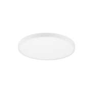 Nova Luce Perfect Profile - plafondlamp op afstandsbediening (incl.) - Ø 80 x 10 cm - 80W dimbare LED incl. - 2700K-6000K - wit