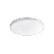 Faro Foro - plafondverlichting - Ø 36 x 9 cm - 24W LED incl. - IP44 - aluminium