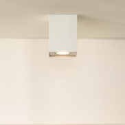 Lucide Tube square - opbouwspot - 9,6 x 9,6 x 12,5 cm - wit