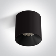 ONE Light Wall & Ceiling LED - opbouwspot 1L - Ø 12 x 12 cm - 25W LED incl. - zwart