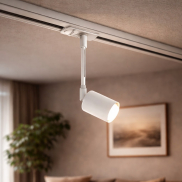 Nordlux Link Explore - spot op rail - Ø 5,5 x 28,5 cm - wit