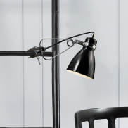 Nordlux Cyclone 11 - klemlamp - 27 cm - zwart