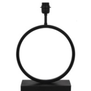 Searchlight - tafellamp voet - 30 x 12 x 42 cm - mat zwart