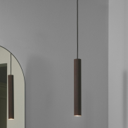 Nordlux Vico - hanglamp - Ø 12,5 x 150 cm - bruin metalic