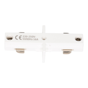 Projectlight - 1-fase railsysteem - tussenconnector - wit