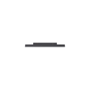 Nova Luce Ultra Slim - rail armatuur - 30 x 3,4 x 1,1 cm - 15W LED incl. - warm witte lichtkleur - zwart