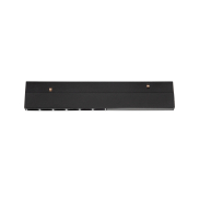 Nova Luce Ultra Slim - rail armatuur - 18 x 3,4 cm - 6W LED incl. - warm witte lichtkleur - zwart