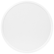 ETH Ruby - plafondlamp met bewegingssensor - Ø 30 x 2,4 cm - 3 stappen dimmer - 24W LED incl. - IP44 - wit