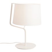 Maxlight Chicago - tafellamp - Ø 32 x 46 cm - wit
