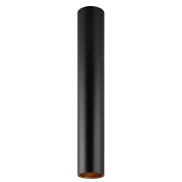 VK Lighting Koroidia - opbouwspot - Ø 7 x 50 cm - zwart en goud