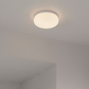 Nordlux Foam - plafondlamp - Ø 34 x 12 cm - IP44 - wit