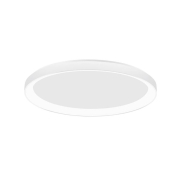 Nova Luce Pertino - plafondverlichting - Ø 58 x 6 cm - 48W dimbare LED incl. - zandwit