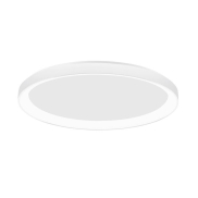 Nova Luce Pertino - plafondverlichting - Ø 38 x 6 cm - 30W dimbare LED incl. - zandwit
