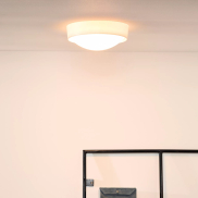 Lucide Lex - plafondverlichting - Ø 25 x 7 cm - wit