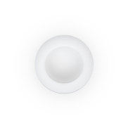 Faro Side - plafondverlichting - Ø 20 x 9 cm - mat wit