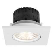 Artdelight Austin - inbouwspot - 85 x 85 mm, Ø 68 mm inbouwmaat - 6W dimbare LED incl. - wit