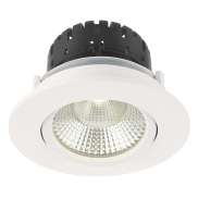 Artdelight Austin - inbouwspot - Ø 85 mm, Ø 68 mm inbouwmaat - 6W dimbare LED incl. - wit