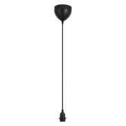 Nordlux Delux - hanglamp - Ø 12,4 x 200 cm - zwart