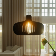 Nordlux Hazo 65 - hanglamp - Ø 65,5 x 243 cm - zwart