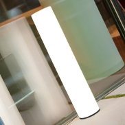 New Garden Fity 100 - buiten vloerlamp - Ø  19 x 100 cm - 14W LED incl. - IP65 - wit - koel witte lichtkleur