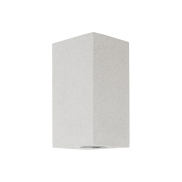 Nova Luce Fuento - buiten wandverlichting - 8,6 x 10 x 18 cm - IP65 - wit
