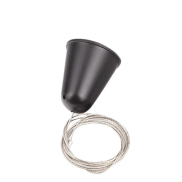 Maxlight - ophangkabel voor 3F-rails - 300 cm - zwart