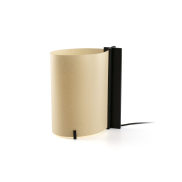 Faro Cata - tafellamp - 22,2 x 25 x 13,5 cm - 2W LED incl. - zwart