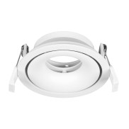 Nova Luce Enzo - inbouwspot - Ø 105 mm, Ø 100 mm inbouwmaat - wit