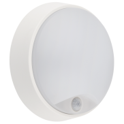 Century Italia Forma - plafond- en wandverlichting - Ø 21,4 x 8 cm - 14W LED incl. - met bewegingssensor - instelbare lichtkleur - IP54 - wit