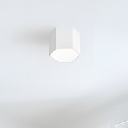 Nova Luce Samba - plafondlamp - 25 x 20 cm - 10W LED incl. - zandwit