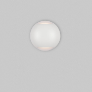 Nova Luce Passo - buiten wandverlichting - Ø 12 x 4 cm - 4W LED incl. - IP65 - zandwit