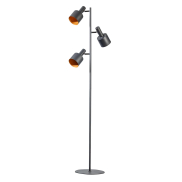 ETH Sledge - vloerlamp - 25 x 11,5 x 164 cm - zwart