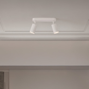 Nova Luce Mao - opbouwspot 2L - 5,5 x 16,5 x 26 cm - IP44 - zandwit