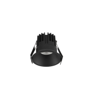 Nova Luce Luela - inbouwspot - Ø 85 mm - inbouwmaat 75 mm - 13W LED incl. - zwart - 4000K
