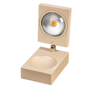 ETH Jake Cube - tafellamp - 8 x 12 x 15 cm - 3 stappen dimbaar - 10W LED incl. - zand