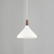 Design for the People Nori 27 - hanglamp - Ø 27 x 33,5 cm - wit