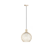 ETH Wire Sand - hanglamp - Ø 30 x 155 cm - zand