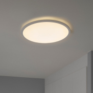 Nordlux Oja - plafondverlichting - Ø 60 x 3,2 cm - 3 stappen Moodmaker functie (2700K) - 38W LED incl. - wit