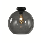 Artdelight Marino - plafondverlichting - Ø 30 x 30,5 cm - gerookt