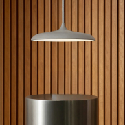 Design for the People Artist 25 - hanglamp - Ø 25 x 314,2 cm - 14W dimbare LED incl. - grijs