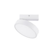 Nova Luce Perfect Profile - plafondlamp op afstandsbediening (incl.) - Ø 20 x 9,5 cm - 20W dimbare LED incl. - 2700K-6000K - wit