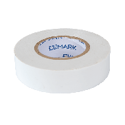 Elmark isolerende PVC tape 19mm - 20 meter lengte - wit