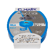 Elmark isolerende PVC tape 19mm - 10 meter lengte - blauw