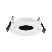 Nova Luce Cadmo - inbouwspot - Ø 90 mm, Ø 82 mm inbouwmaat - wit