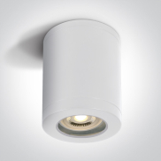 ONE Light GU10 Outdoor Cylinder Lights - opbouwspot 1L - Ø 9 x 14 cm - IP65 - wit