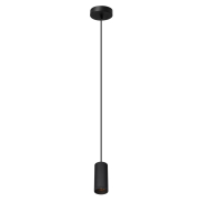 Artdelight Milano - hanglamp - Ø 6,5 x 150 cm - zwart