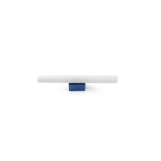 Faro Calma - wandverlichting - 30 x 5,5 cm - 5W LED incl. - IP44 - blauw