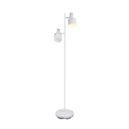 Artdelight Twinkle - vloerlamp - Ø 28 x 150 cm - wit