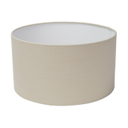 Projectlight Drum - lampenkap - Ø 30 x 16,5 cm - beige